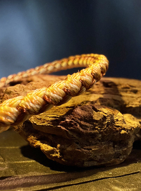 2026年本命年手工编织土龙鳞手链