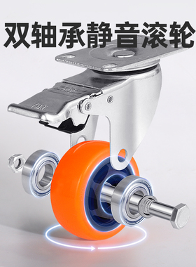 工具车汽修重型模具车间手推万向轮移动维修工具三层小推车周转车