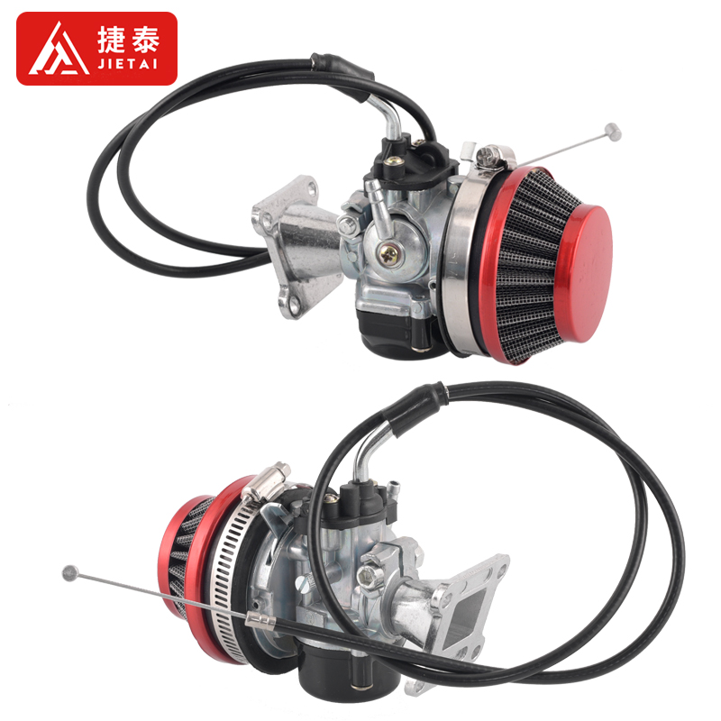 迷你49CC小跑车小四轮小利亚改装两M冲化油器带空滤器总成 - 图2