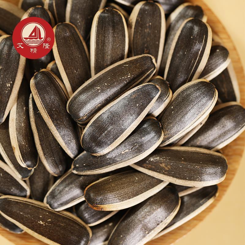 D正品艾精隆原味瓜子炒熟大颗粒五香多味葵花子新货炒货休闲零食 - 图0