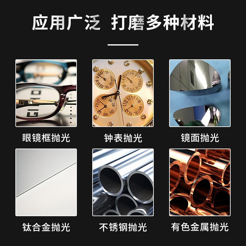 进口钛合金表壳镜面蓝蜡SOKE镜面抛光D24硬钢金银首饰D36抛光蜡 - 图2