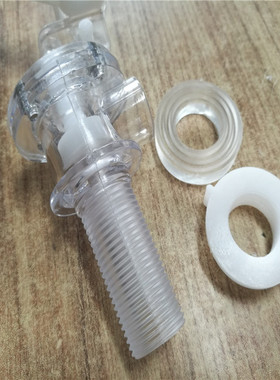 防弹玻璃浮球阀 鱼缸水箱水塔可调式进水阀 4分6分塑料水位控制阀