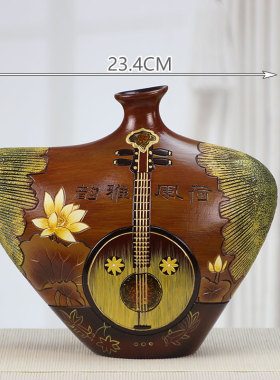 中国风新中式禅意客厅书架摆件博古架办公室书柜V家居装饰品陶瓷