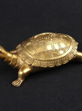 铜龟铜寿字龟摆件铜乌龟祝寿贺寿礼品礼物家居开业装饰工艺品摆件