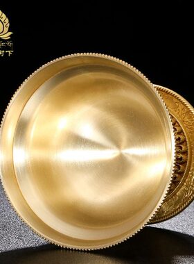 供水杯供杯慧宝铜家用供水碗七供杯高脚敬水杯大号单支口径15cm