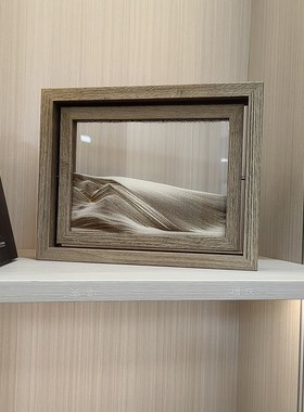 创意流沙画解压摆件客厅桌面玄关电视柜书架办公桌高级感艺术品