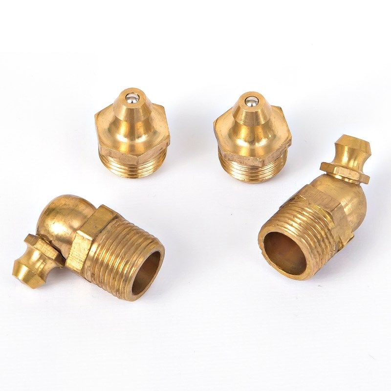 黄油嘴铜油嘴油嘴头铜油杯油咀油枪注枪头弯油嘴M6M8M10M12M14M16,淘宝优惠券,粉丝福利购,淘宝优惠卷