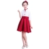 Trang phục trẻ em bib cho bé trai trình diễn trang phục trường tiểu học hợp xướng cậu bé chủ nhà đọc thuộc lòng - Trang phục