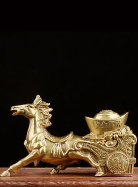 装饰马，黄铜马锭，铜马车，铜马锭，铜器，中国入口，唐马饰品