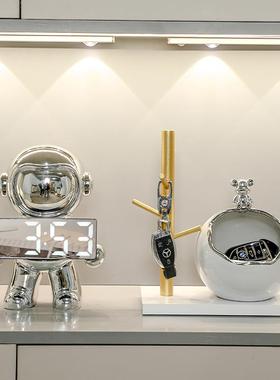 入户玄关装饰品钥匙收纳摆件门口客厅电视柜家居轻奢高档新居礼品