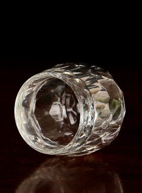 佛前供水杯供佛杯 水晶 供杯净水杯带盖玻璃透明圣水杯