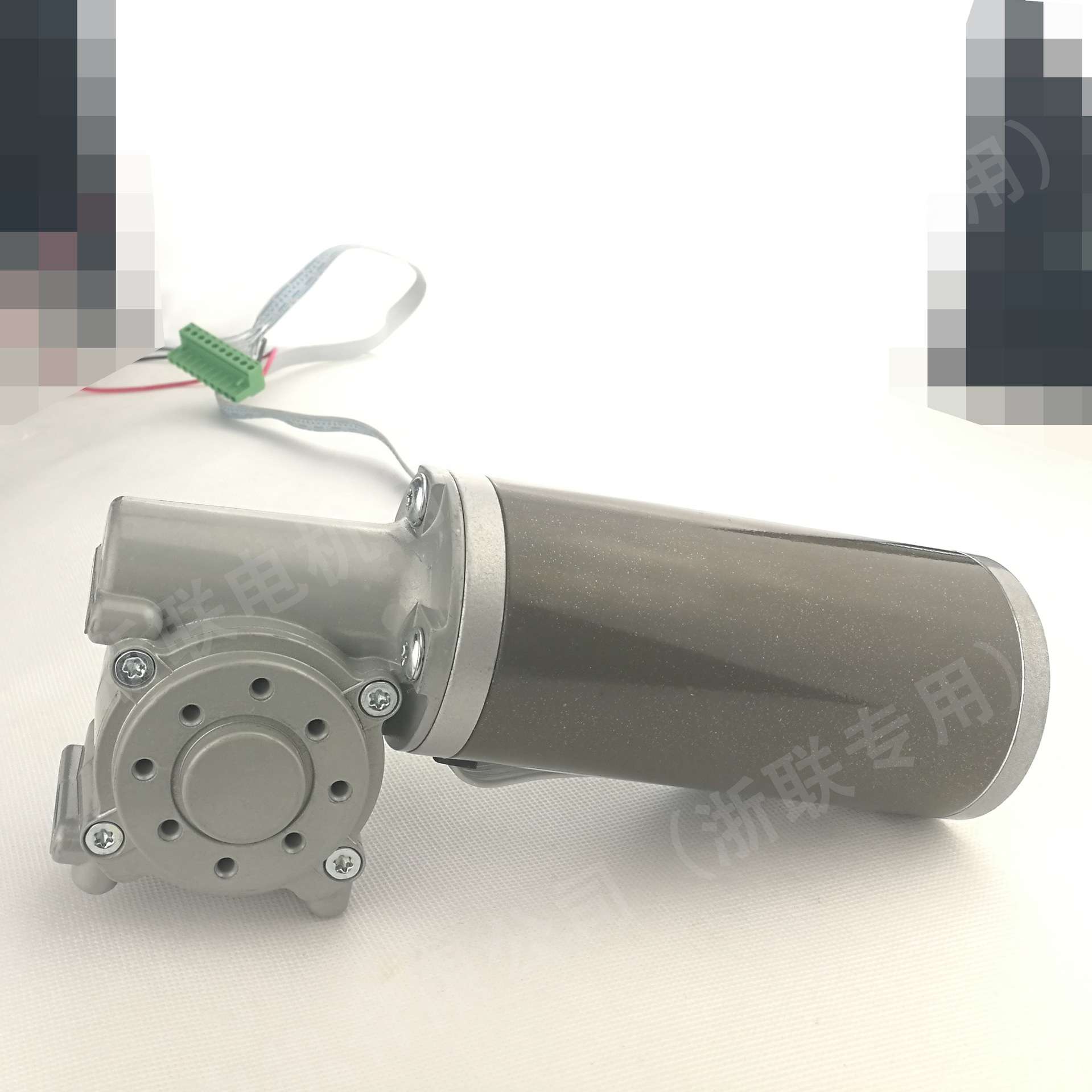 LINIX联宜63ZWN24自动门电机涡轮蜗杆减速电动机直流无刷马达63WJ - 图0