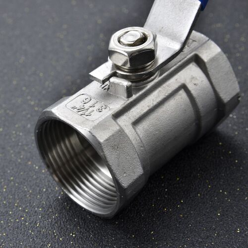 316L不锈钢球阀一片式1PC内螺纹丝扣耐高温高压阀门4分6分1寸DN15 - 图0