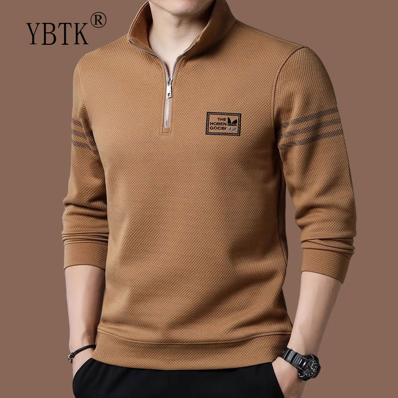 High-end authentic men's sweatshirts, versatile thickened casual wear