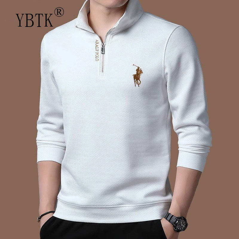 High-end authentic men's sweatshirts, versatile thickened casual wear