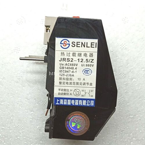 热过载保护继电器 电动机过载保护器JRS2-25 10A16A25A代替3UA52 - 图1