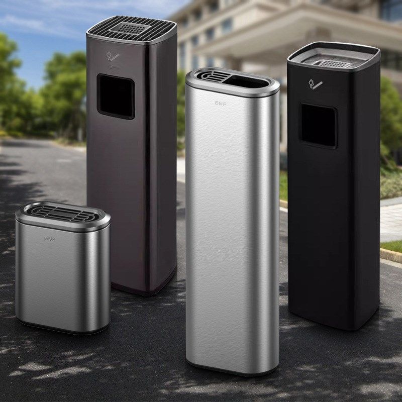 南方烟蒂柱不锈钢烟灰柱带垃圾筒移动固定挂墙烟蒂箱吸烟区垃圾桶,淘宝优惠券,粉丝福利购,淘宝优惠卷