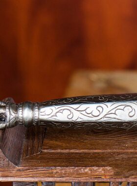 独股金刚橛尼泊尔全铁家用现代供具五股金刚杵小号