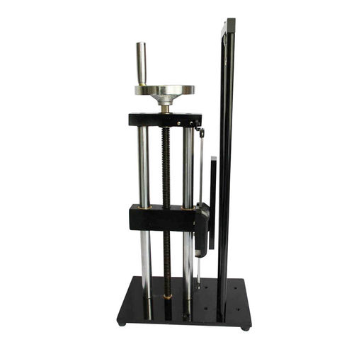 艾德堡HLA/HLB螺旋机架带标尺手摇测试架数显指针推拉力计测试台 - 图0