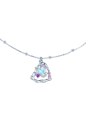 TOGAVIRILIS纯银欧泊石项链