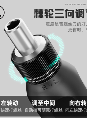 绿林十字一字螺丝刀套装棘轮螺丝批梅花改锥工具多功能平口小起子