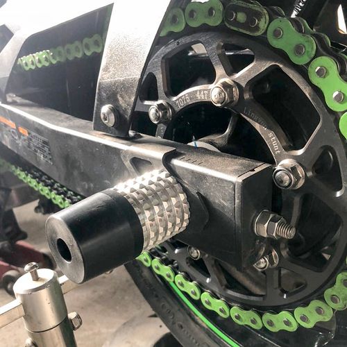 凌云特技 改装川崎忍者400 z400 ninja400轮轴防摔轮毂防摔防摔球 - 图3