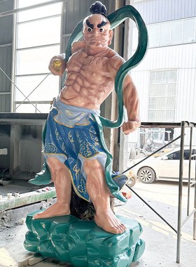 青石历史人物石雕塑哼哈二将十八罗汉二十四孝四大天王门神供奉