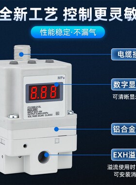 气动电气比例阀ITV1050/2050/3050-312L/322S-CL-BL激光切割染机N
