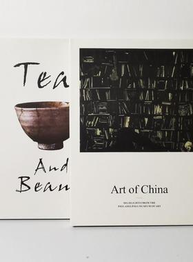 熙思新中式家居样板间书房桌面装饰书房玄关桌面彷真书摆件书籍