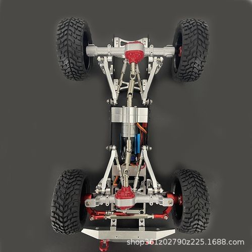 莽牛1:12遥控车不卡舵金属车架 MND90 98 MN99S 攀爬1/12 RC 车架 - 图1