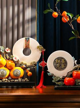 新中式葫芦摆件搬新房乔迁新居礼物客厅玄关酒柜工艺品家居装饰品