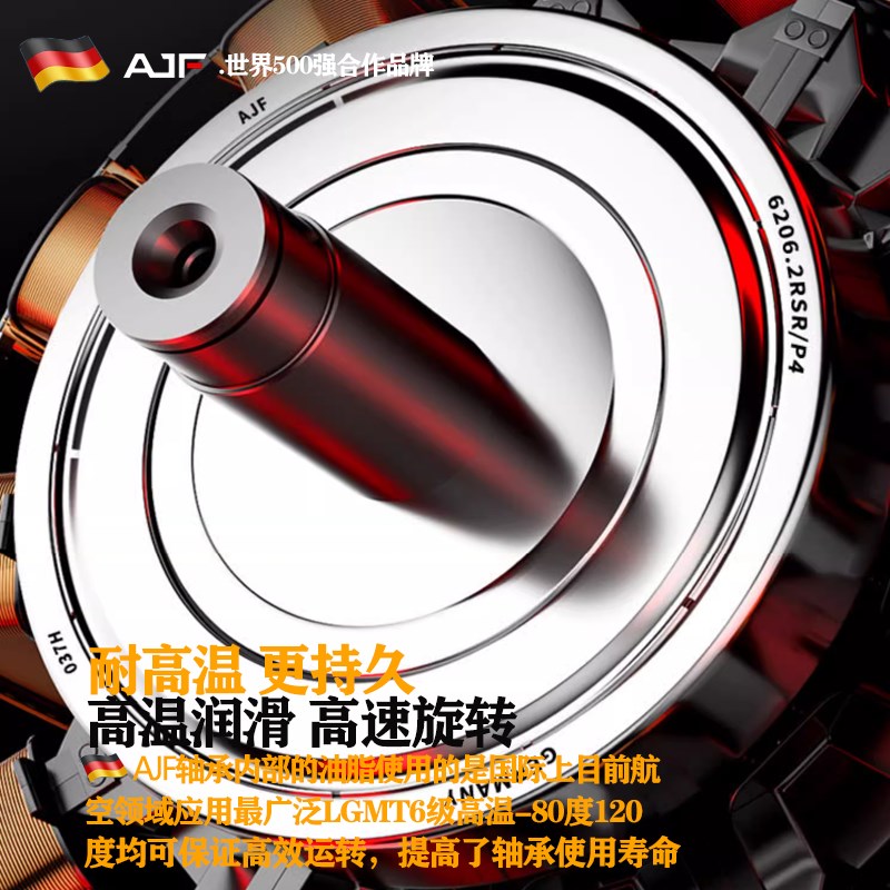 AJF高速进口轴承大全6300电机6301滚珠6302 6303 6304 6305 6306Z - 图3