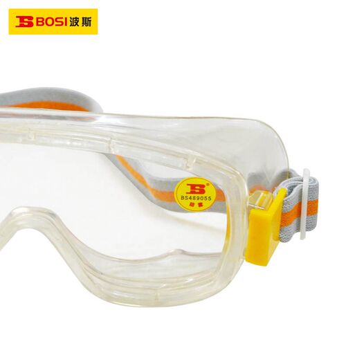 波斯护目镜劳保专用角磨机打磨切割防飞溅骑行防风沙防雾烟防粉尘 - 图2