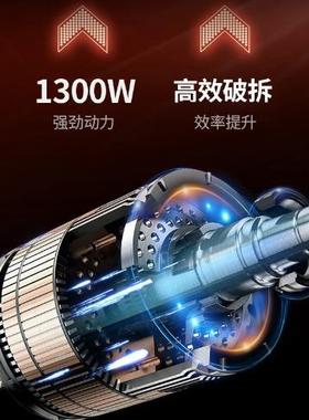 佳捷仕电镐大功率单用水电安装开槽混凝土工业级大功率轻型电镐