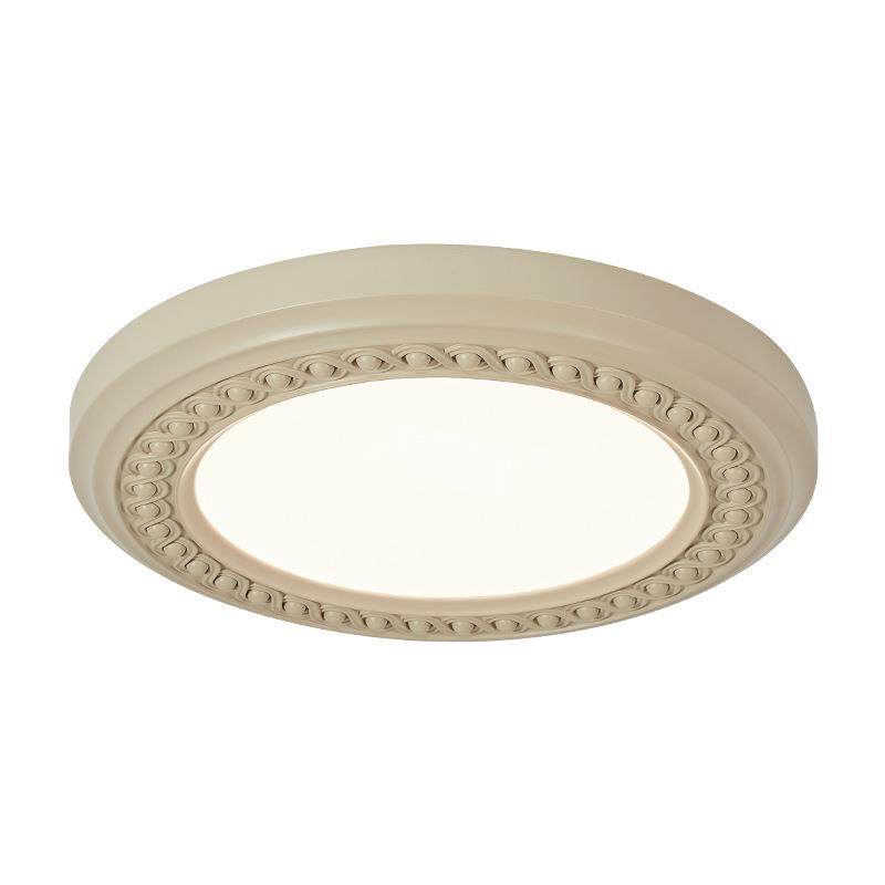 LED卧室灯吸顶灯法式复古主卧房间灯创意设计师圆形艺术北欧灯具,淘宝优惠券,粉丝福利购,淘宝优惠卷