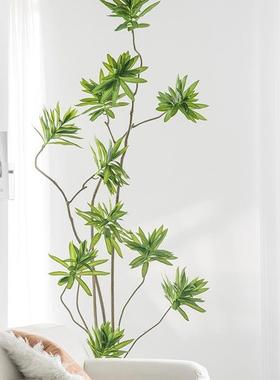百合竹仿真绿植大型室内仿生绿植假盆栽仿真植物盆景客厅落地摆件