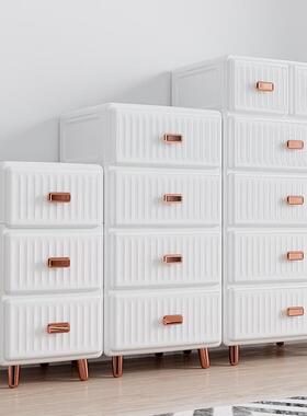 北欧式五层抽屉柜子卧室床头抽屉柜家用简约式靠墙轻奢收纳柜子