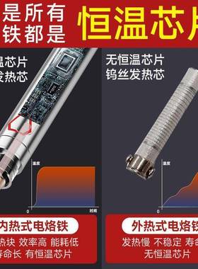 德国红松电烙铁无线家用小型充电便携式电烙笔烫码器可调温焊锡枪