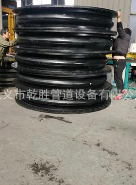 DN1000大翻边橡胶软接头柔性橡胶连接头橡胶管接头国标