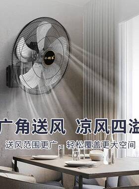 逸贤壁扇挂壁式电风扇家用壁式大风力工业商用摇头豪华壁扇