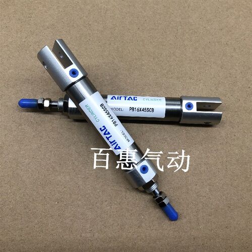 亚德客笔形双耳气缸PB16X5X10X15X20X25X30X35X40S-CB-SCB-LB-FA - 图0