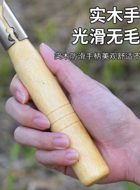 种花工具家用挖土松土养花种菜平头尖头栽铲头种植园艺加厚小铲子