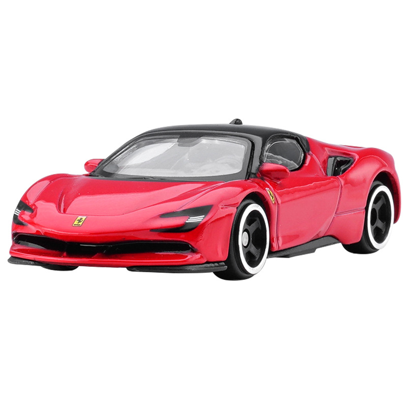 比美高1/64法拉利SF90拉法 F12TDF 合金车模仿真小比例汽车模型 - 图3