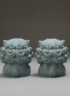 欢喜风狮爷摆件一放 开心一整天!可爱国风办公桌面装饰送礼好物