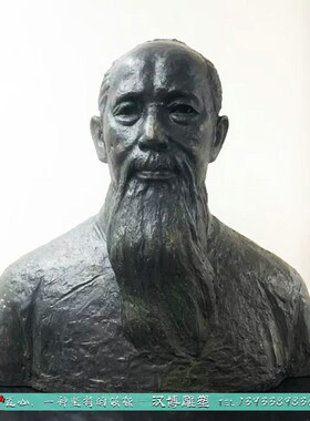 铸铜名人雕塑景观园林玻璃u钢仿铜人物雕像大型铜雕教育落地摆件