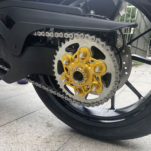 适用凯越321RR 321R 321F 凯越500X 500F 525X改装单摇臂大齿轮盖 - 图2