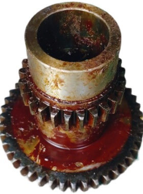 南京盐城C618 C6136车床2067B双联齿轮Z25/43模数3内孔46高119
