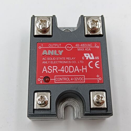 原装正品台湾ANLY安良ASR-25DA-H ASR-40DA-H固态继电器 - 图0