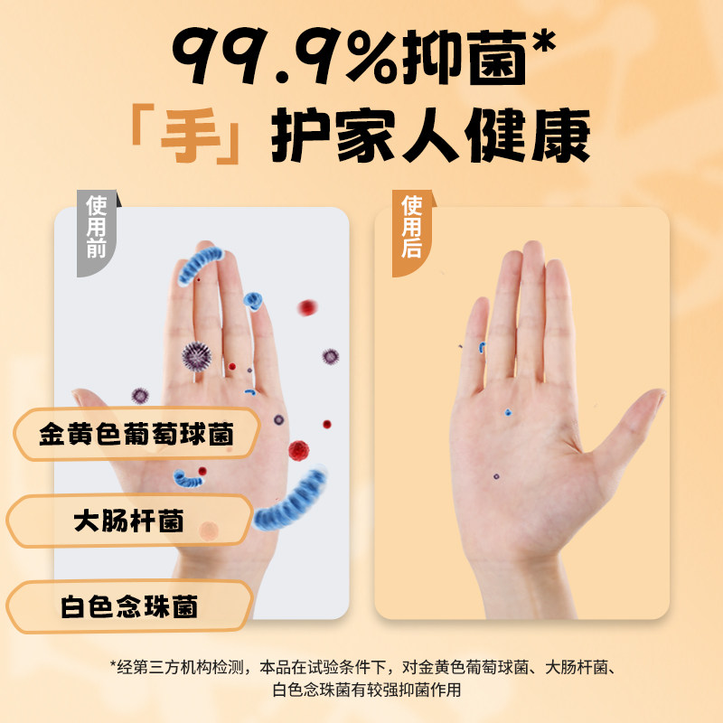 植护洗手液家用高级香抑菌洁净大人小孩儿童用清洁洗手正品官方店