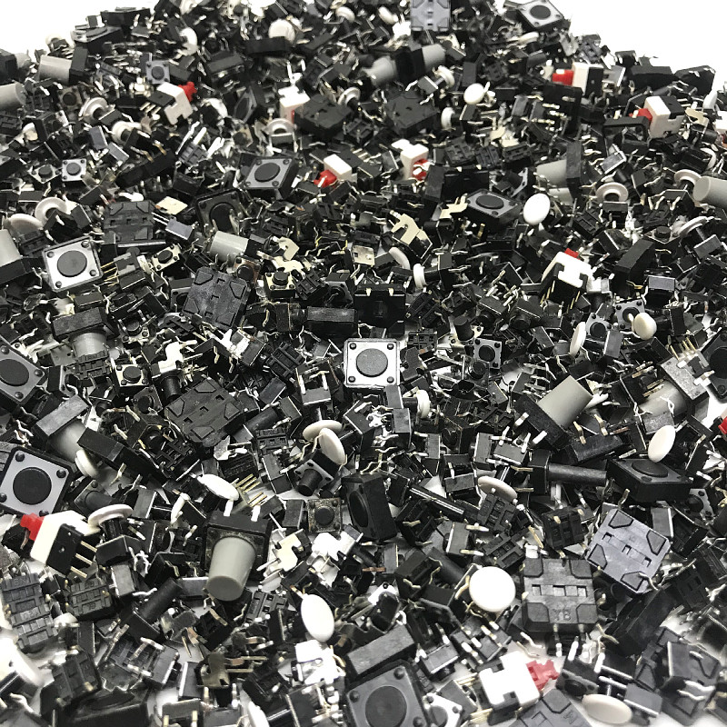 轻触开关混装配件电磁炉体温计微动开关实验按键按钮混装随机混装,淘宝优惠券,粉丝福利购,淘宝优惠卷